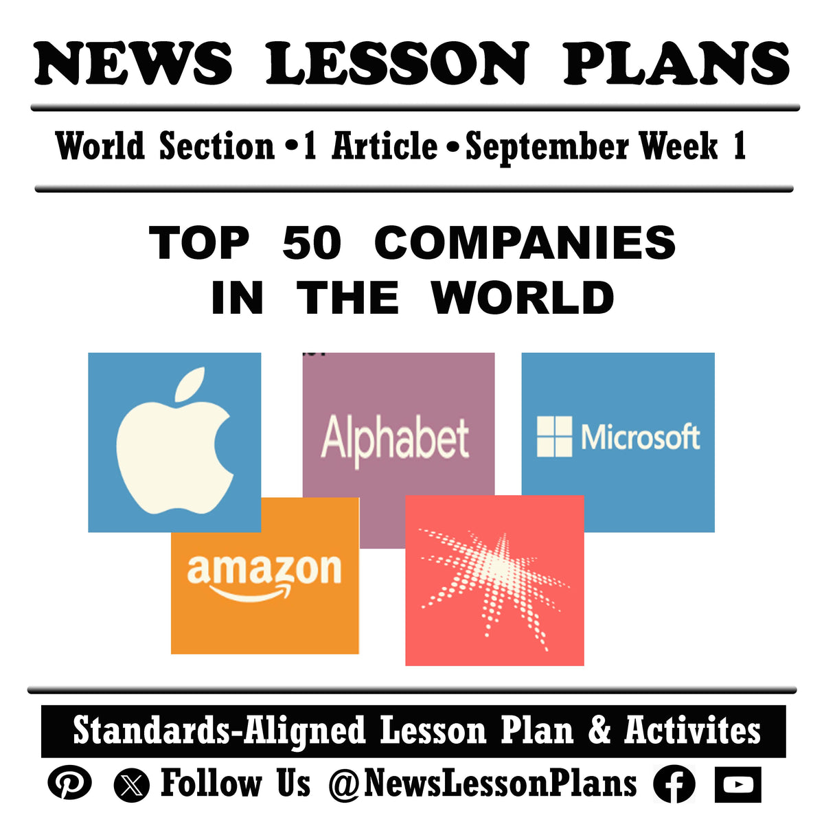 World_Top 50 Companies in the World – News Lesson Plans