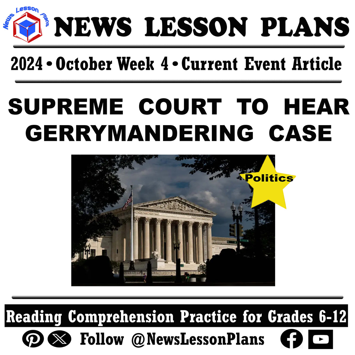 PDF Lesson Plan - Supreme Court to Hear Racial Gerrymandering Case ...